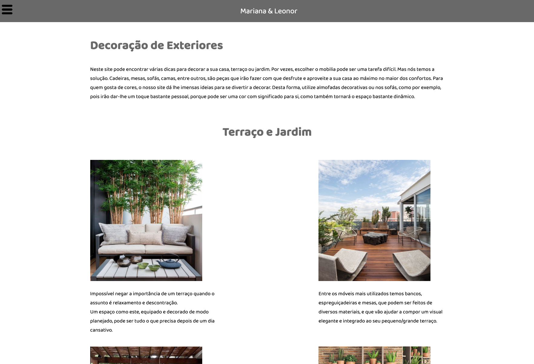 Image of website